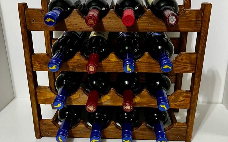 Read more about the article Rustic Wine Rack 16 Bottles